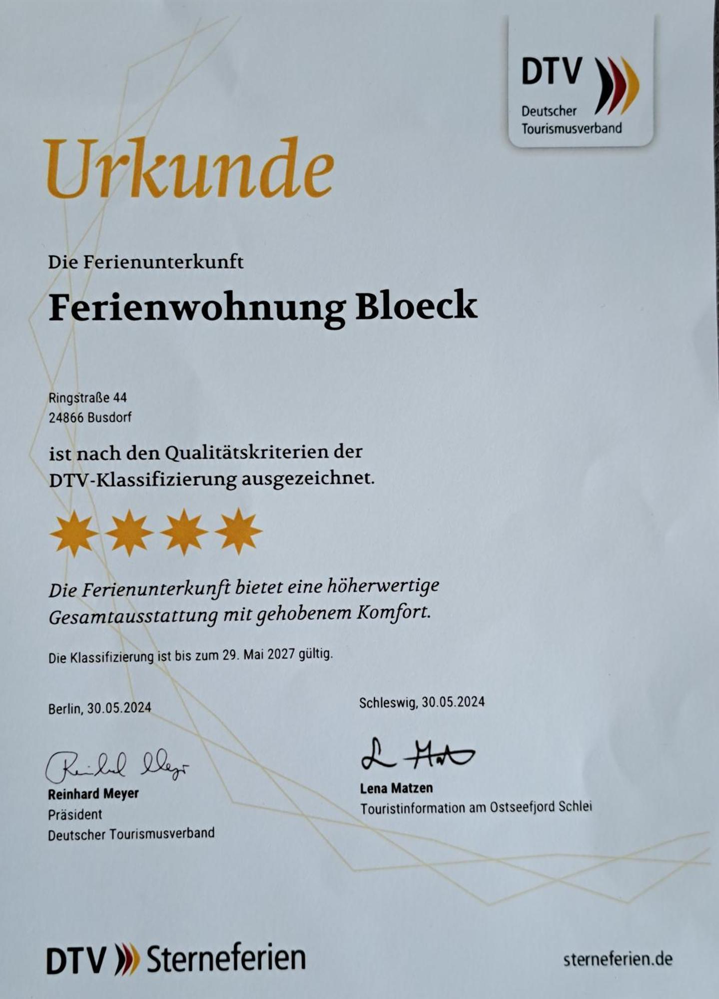 Ferienwohnung Bloeck Busdorf Exterior foto